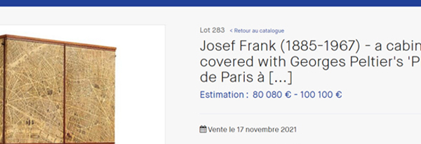 JOSEF FRANK ESTIMATION